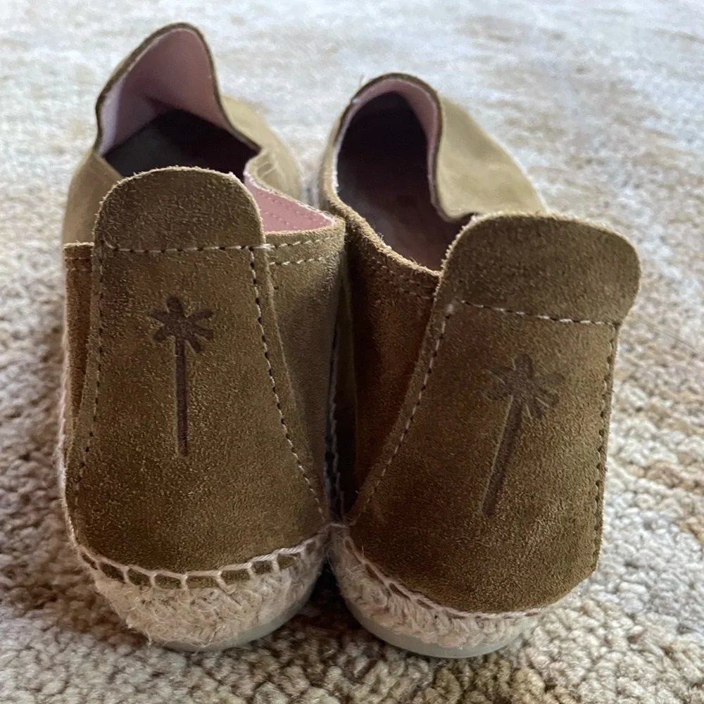 Manebi Suede Flat Espadrilles Hamptons 42